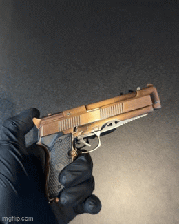 Bricheta "PISTOL" cu briceag