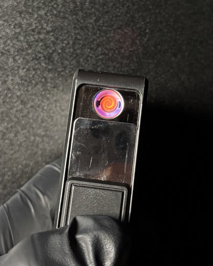 Brichetă "TABACHERĂ" 3 in 1 (electrică + flamă antivânt)