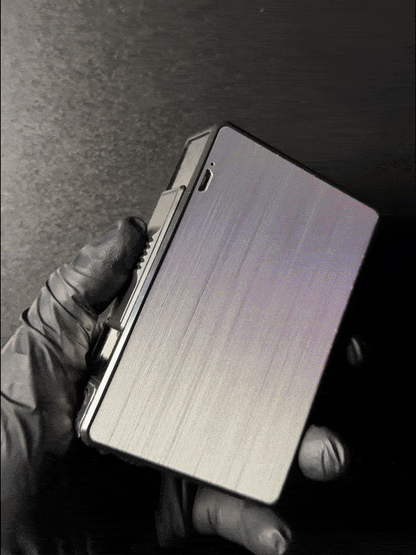 Brichetă "TABACHERĂ" 3 in 1 (electrică + flamă antivânt)